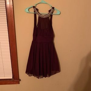 Maroon dress